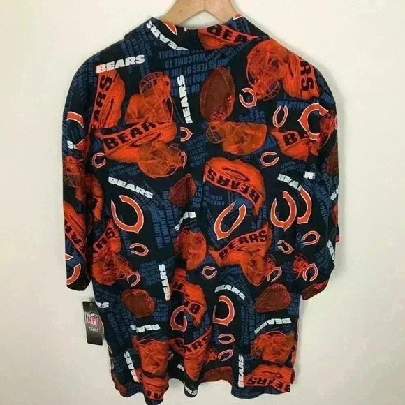 NFL CHICAGO BEARS Men Button Medium Shirts Rare - Picture 6 of 8